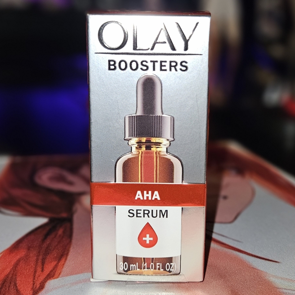 New OLAY Boosters AHA Alpha Hydroxy Acid Serum